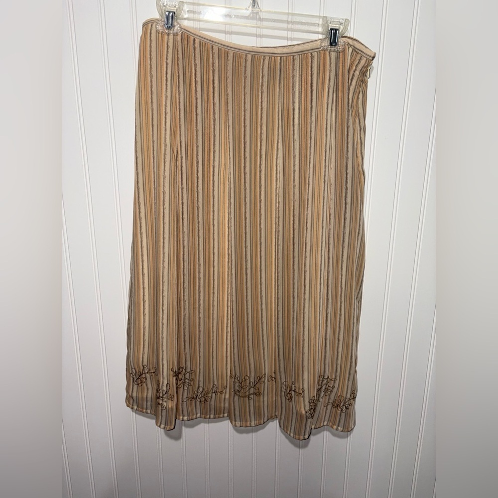 Jones New York Striped Skirt| Size 10